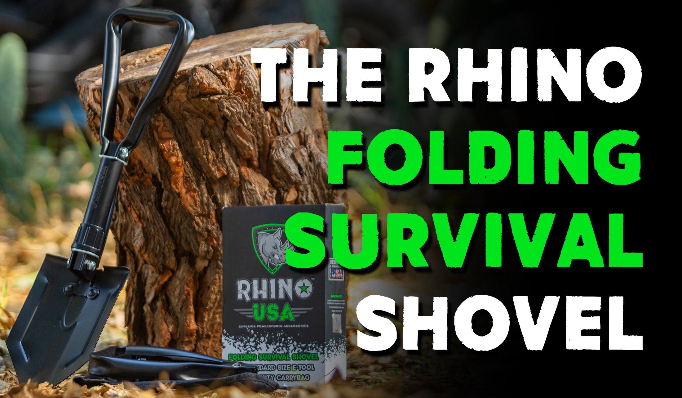 Rhino USA Off-Road Shovel - Ultra Compact Military Shovel Review
