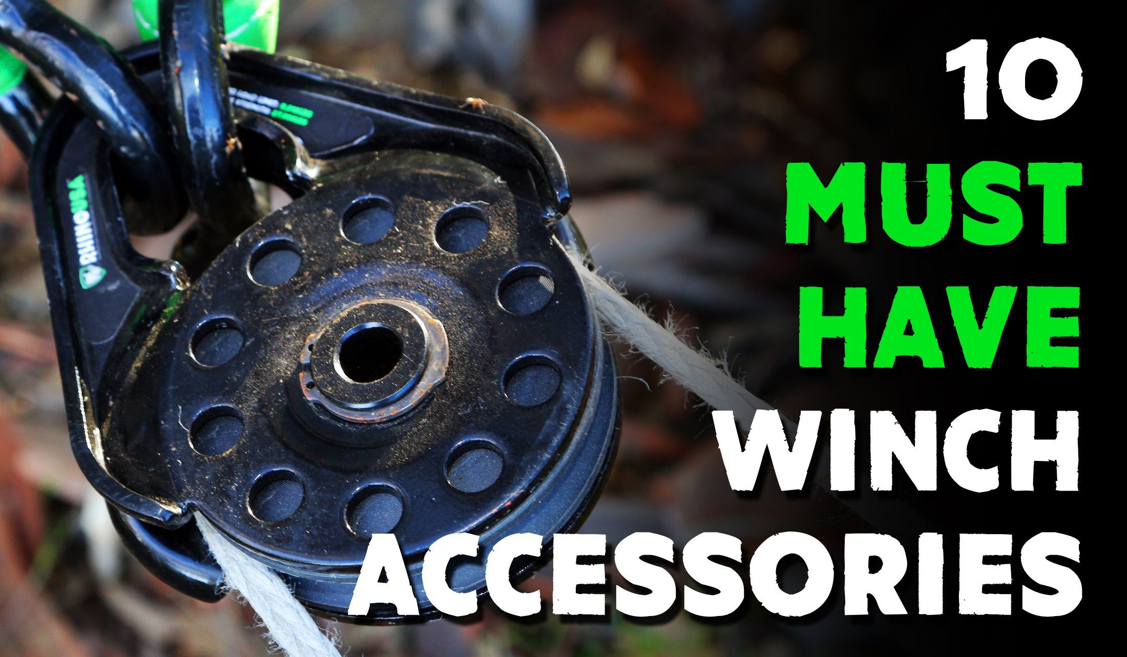 The Importance of Winch Accessories in Off-Road Recovery: Essential Gear