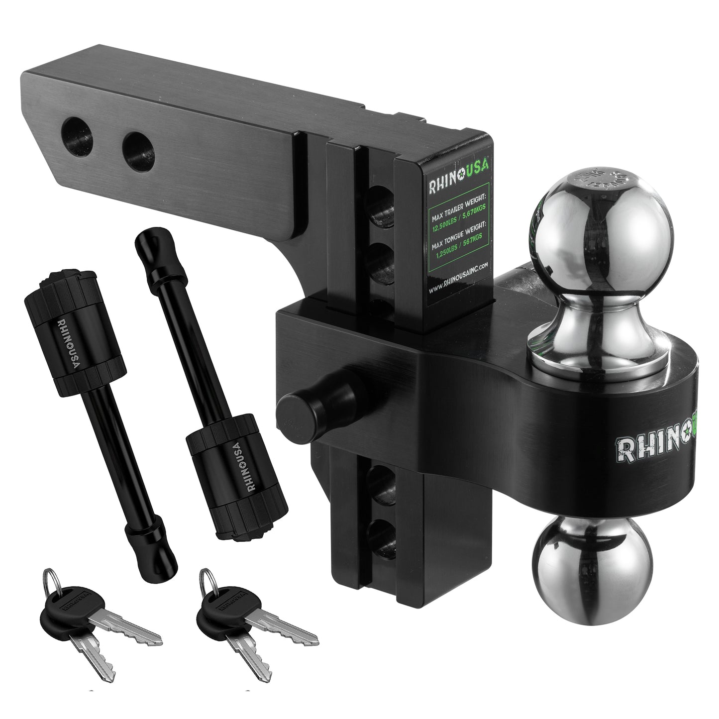 6" Adjustable Drop Hitch (2" Receivers)