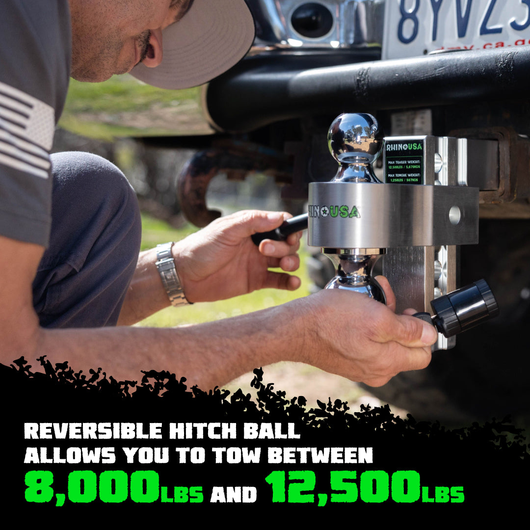 6" Adjustable Drop Hitch (2" Receivers)