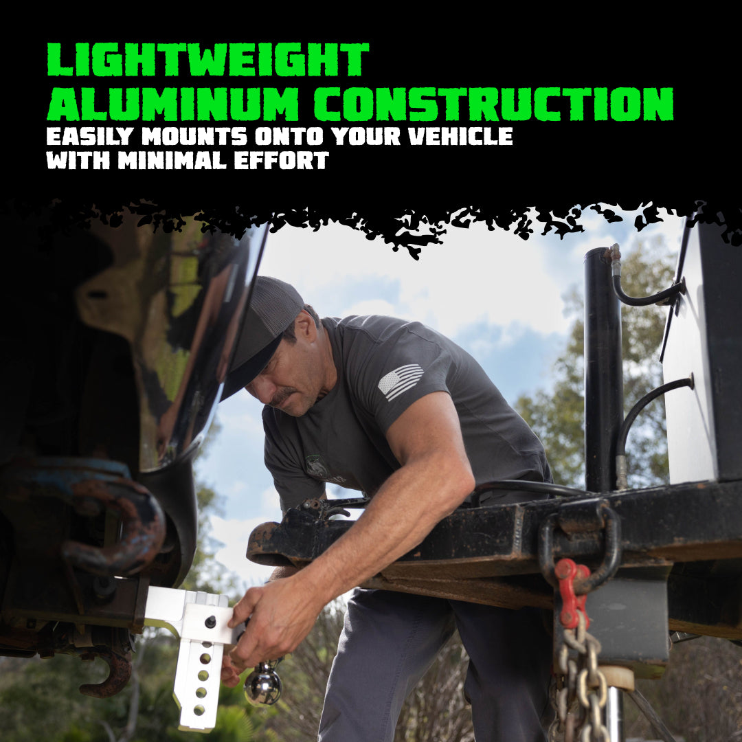 6" Adjustable Drop Hitch (2" Receivers)