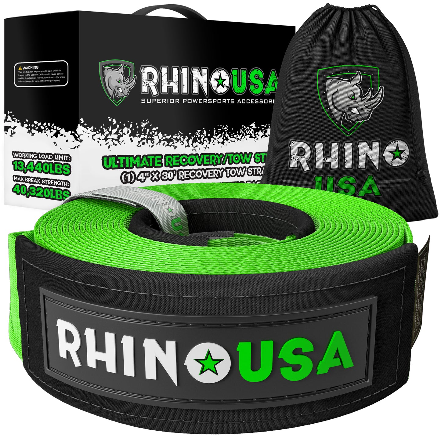4" x 30' Ultimate Recovery/Tow Strap