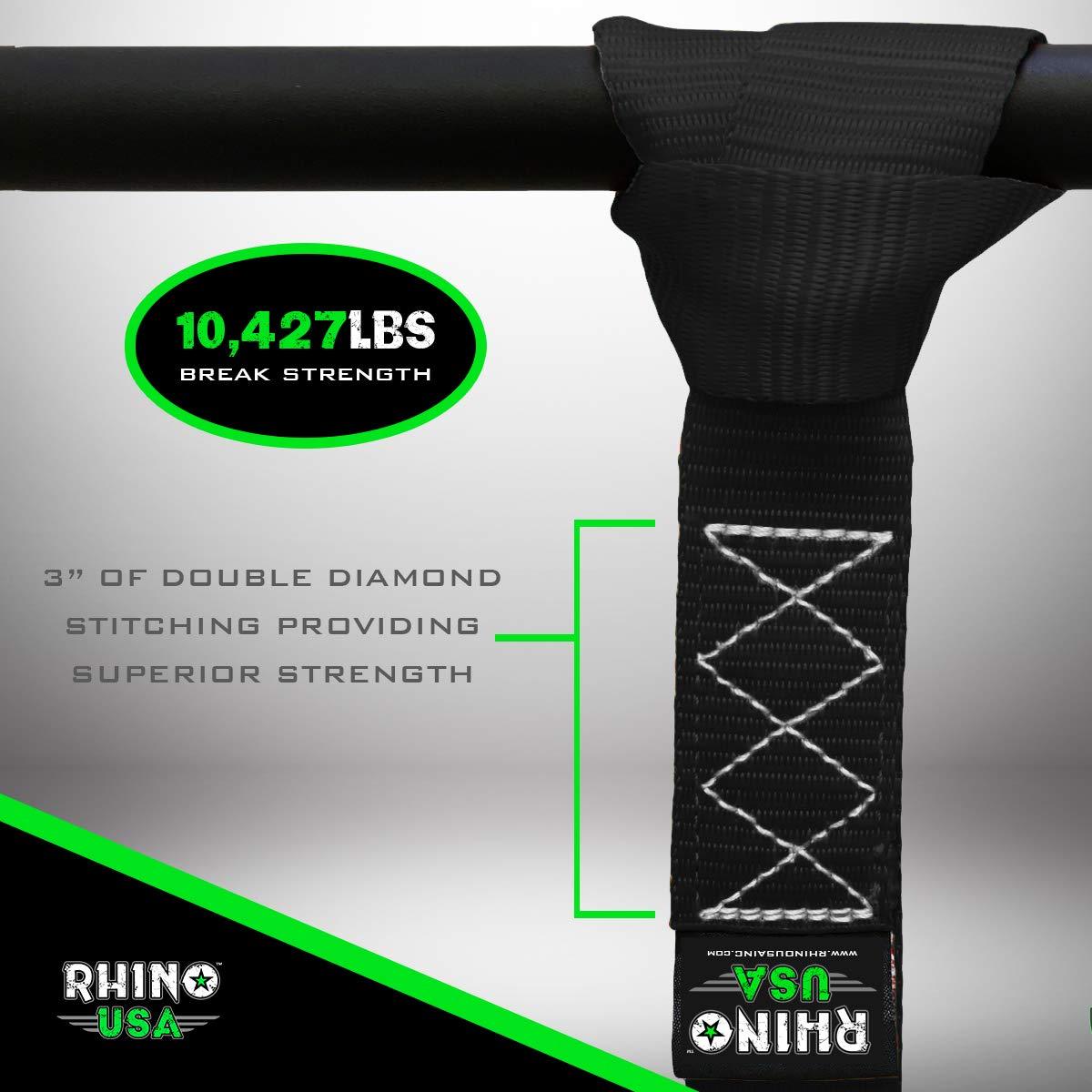 1.7" x 17" Soft Loop Tie-Down Straps (4-Pack) Tie-Down Straps Rhino USA, Inc.