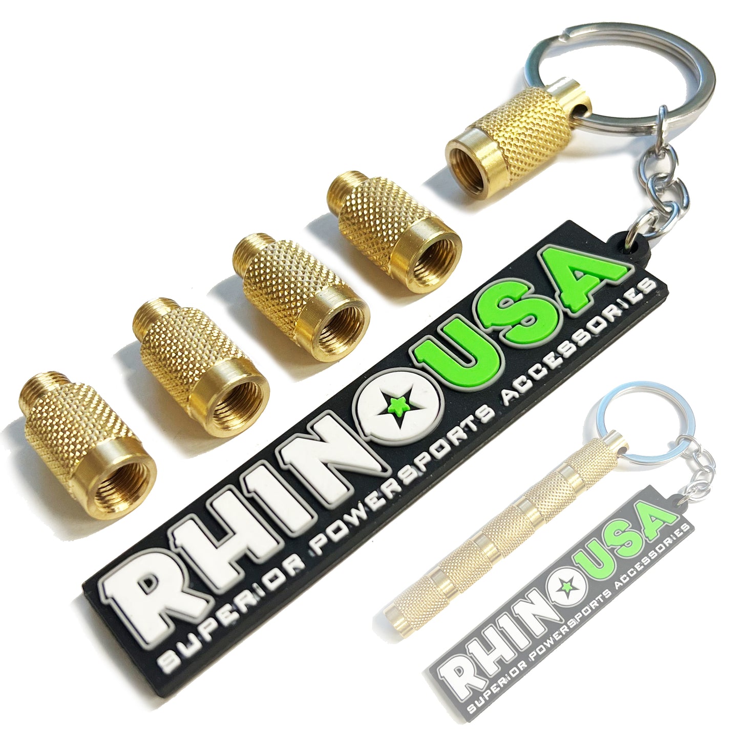 0-60PSI Tire Deflator Keychain