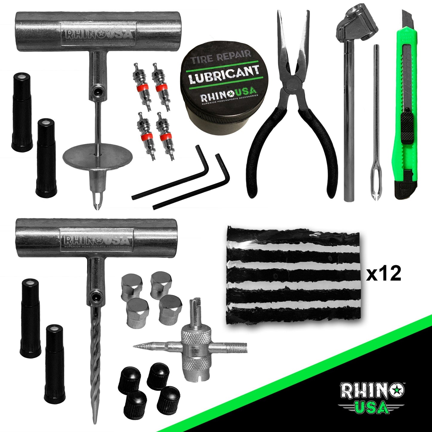 86 Piece Tire Repair Kit Rhino USA, Inc.