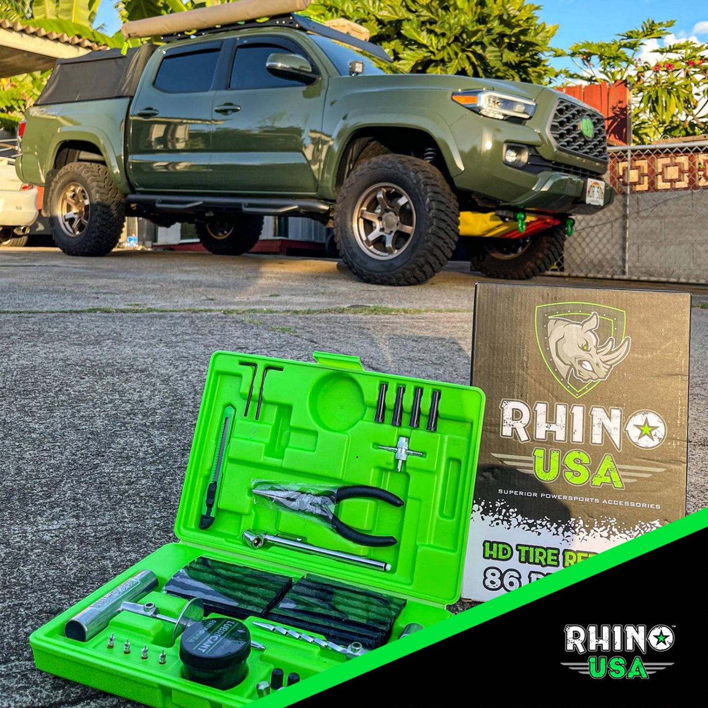 86 Piece Tire Repair Kit Rhino USA, Inc.
