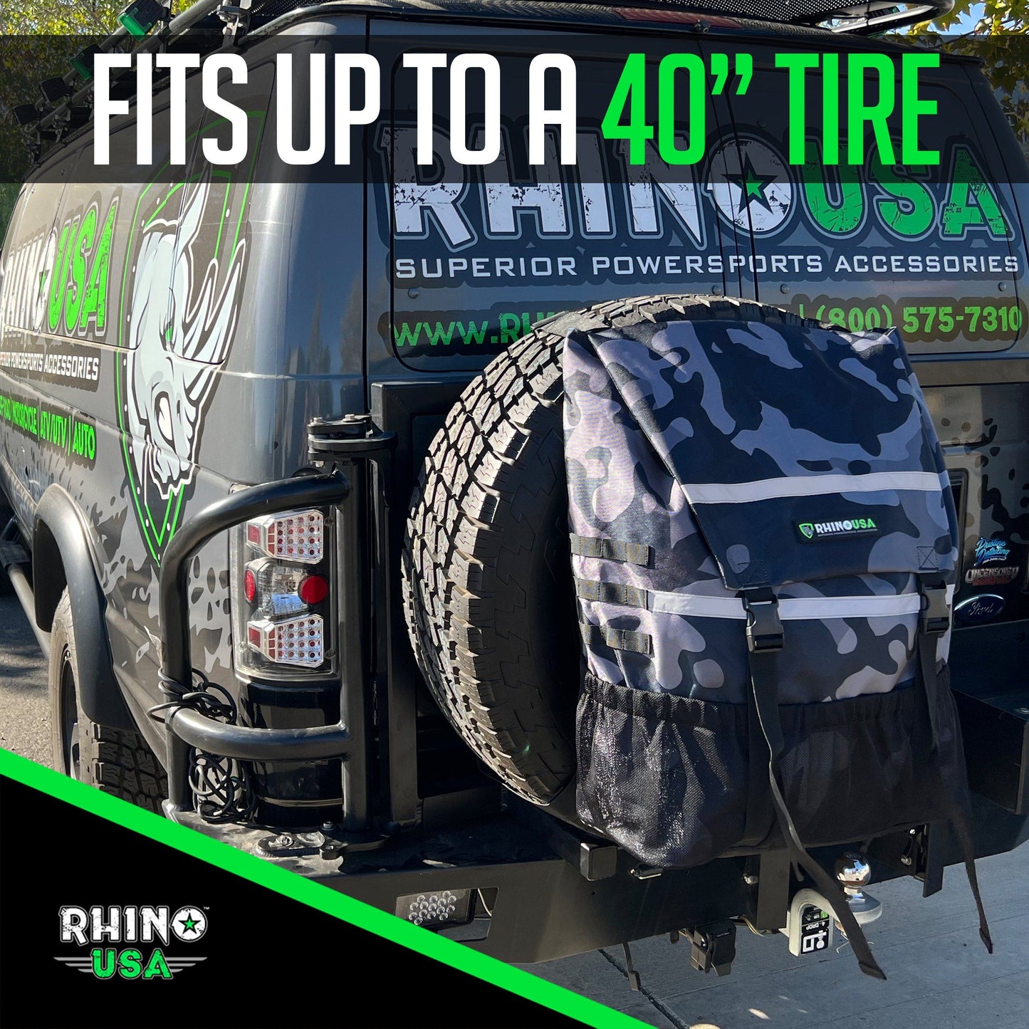 Spare Tire Trash Bag Rhino USA