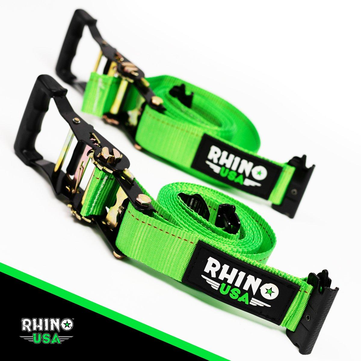 UTV Wheel Chock Tie-Down Kit Tie-Down Straps Rhino USA
