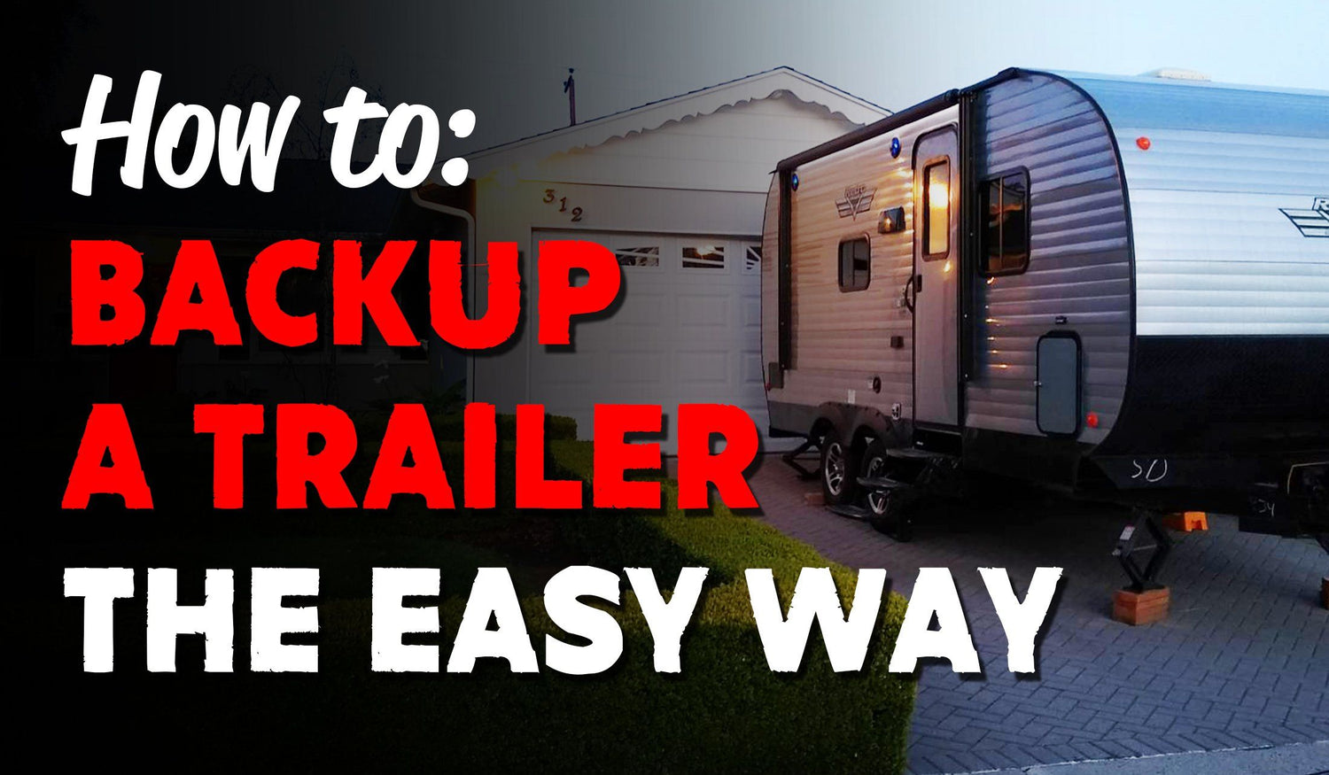 How to Backup a Trailer the Easy Way! Rhino USA