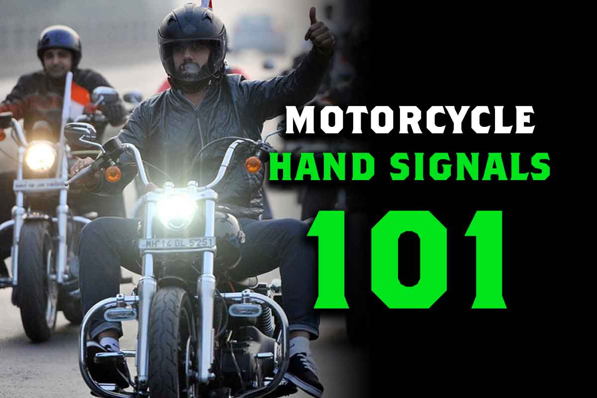 biker hand signals 101