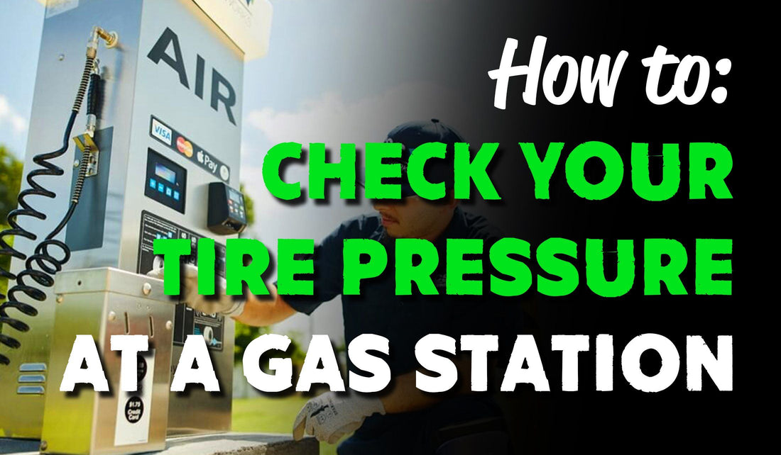 How to Check Your Tire Pressure at a Gas Station