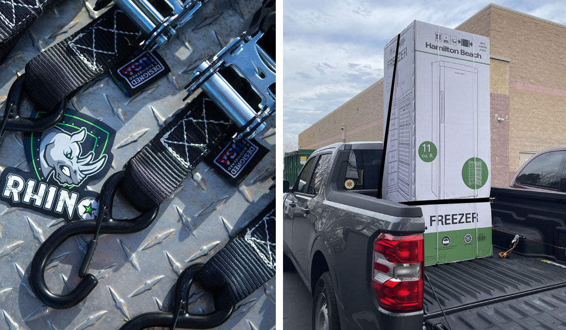 How to Strap Down a Refrigerator on a Trailer