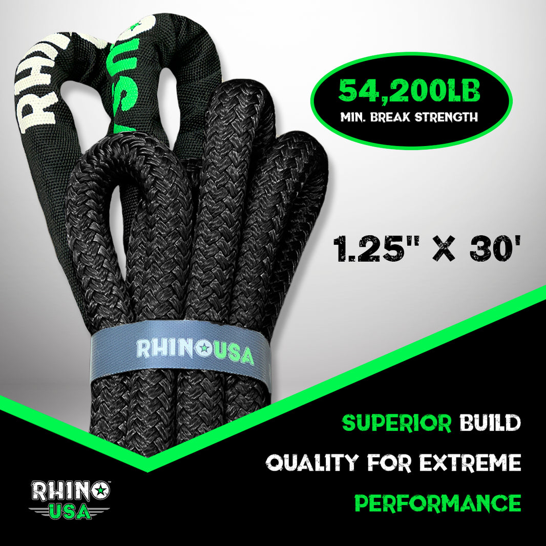 Extreme Recovery Rope Kinetic Recovery Rope – Rhino USA