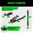 2" x 8' Vehicle Tie-Down Kit (J-Hooks)