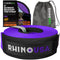 Rhino USA 3 inch by 20 foot ultimate recovery tow strap in purple with camo storage bag
