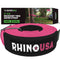 Rhino USA 3 inch by 8 foot recovery tree saver winch strap in pink with retail box