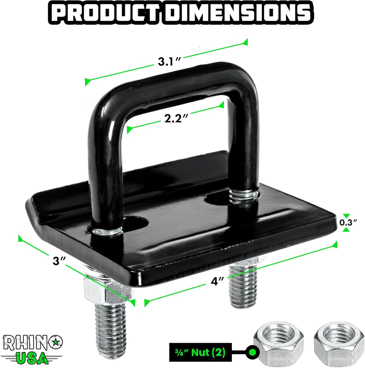 Recovery Gear Tie-Down Straps Camp & Overland Trailer & Hitch Accessories