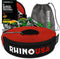Rhino USA 2 inch by 20 foot ultimate recovery tow strap in red with camo storage bag