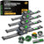 2" x 10' Retractable E-Track Ratchet Straps