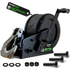 Rhino USA Heavy-Duty Boat Trailer Winch in Black with 3,500lb capacity, hook, and hardware kit