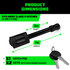 3" Locking Trailer Hitch Pin