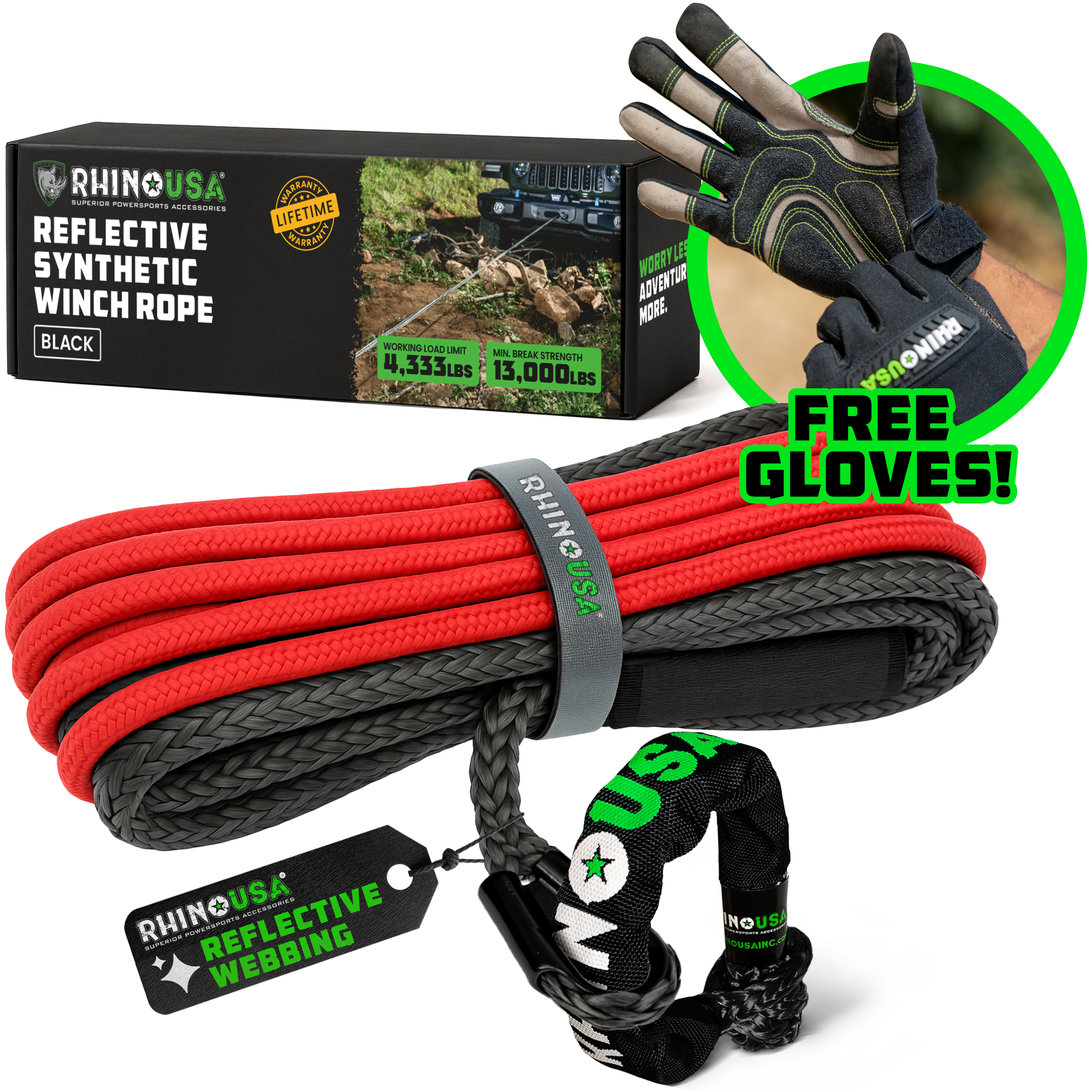 Synthetic Winch Rope