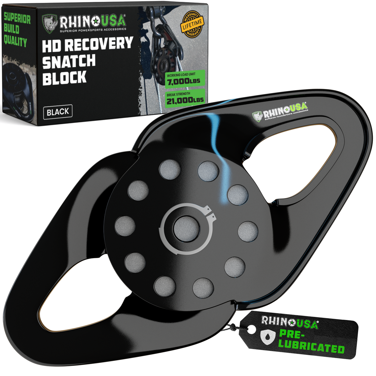 Best Recovery Snatch Block - Rhino USA