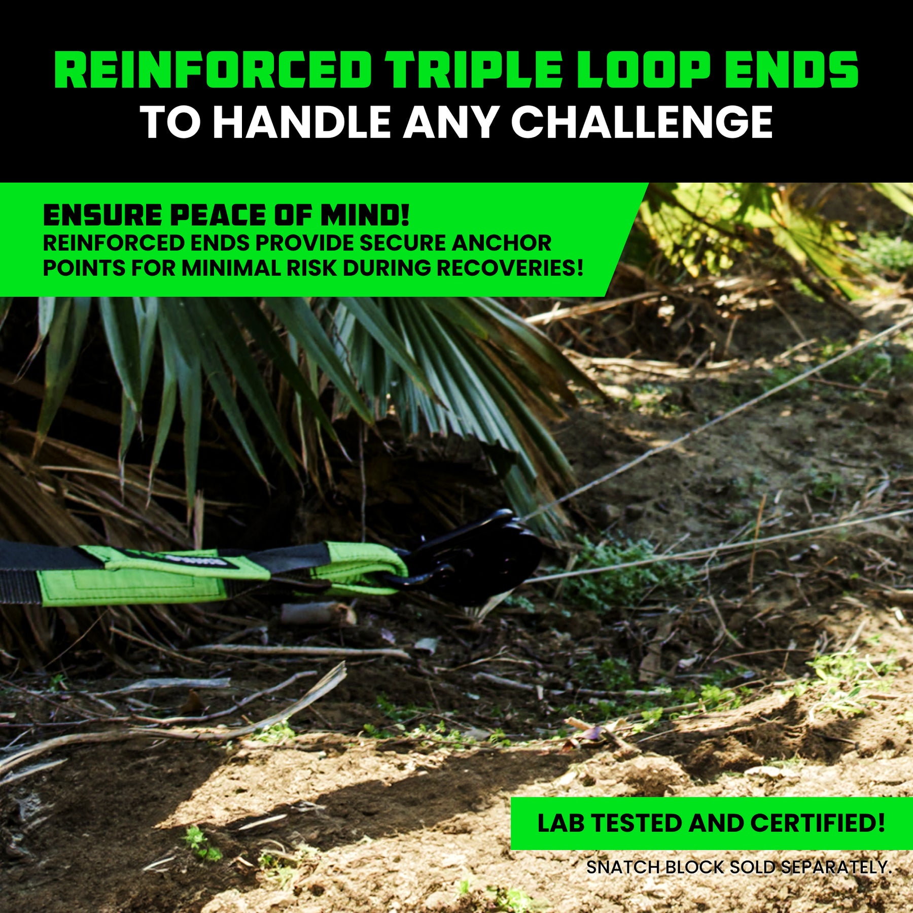 Recovery Gear Tie-Down Straps Camp & Overland Trailer & Hitch Accessories