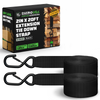2" x 20' Ratchet Strap Extension (2-Pack)