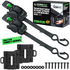 Bed-Mounted Retractable Ratchet Straps (Ford Trucks)