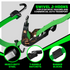 2" x 12' 3-Point Car Carrier Tie-Down Straps