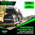 2" x 12' 3-Point Car Carrier Tie-Down Straps