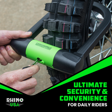 rhino lock fahrradschloss Heavy-Duty Bike Lock Set