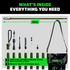 Tactical Hiking Stick w/ Integrated Survival Kit