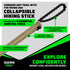 Tactical Hiking Stick w/ Integrated Survival Kit