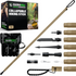 Tactical Hiking Stick w/ Integrated Survival Kit