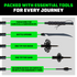 Tactical Hiking Stick w/ Integrated Survival Kit