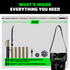 Tactical Hiking Stick w/ Integrated Survival Kit