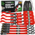 1" x 15' Ratchet Tie-Down Set (4-Pack)