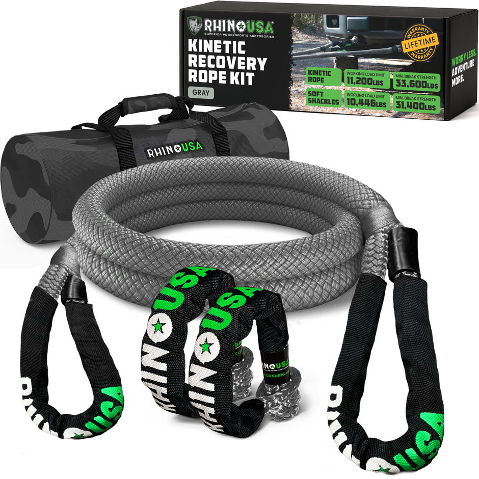 Rc Recovery Rope Kinetic Recovery Ropes - Rhino USA