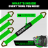 2" x 38" Axle Tie-Down Straps (4-Pack)