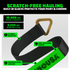 2" x 38" Axle Tie-Down Straps (4-Pack)