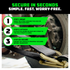 2" x 38" Axle Tie-Down Straps (4-Pack)