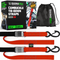 1.5" x 8' Cambuckle Tie-Down Straps (2-Pack)