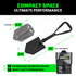 Folding Survival Shovel w/ Pick