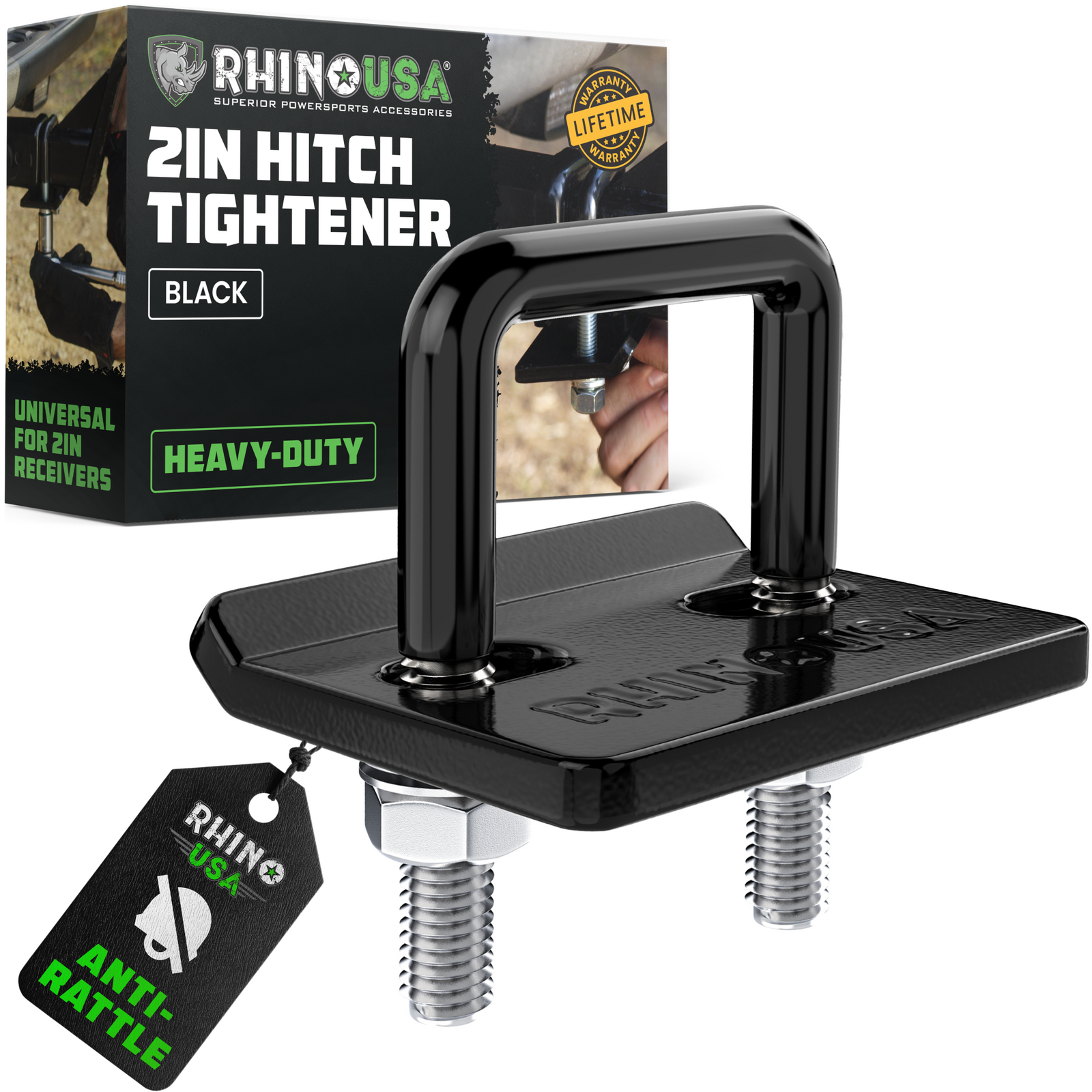 Rhino USA Anti-Rattle Hitch Tightener