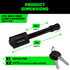 3" Locking Trailer Hitch Pin