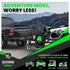 Retractable UTV Wheel Chock Tie-Down Kit
