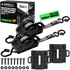 Bed-Mounted Retractable Ratchet Straps (Ford Trucks)
