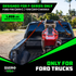 Bed-Mounted Retractable Ratchet Straps (Ford Trucks)